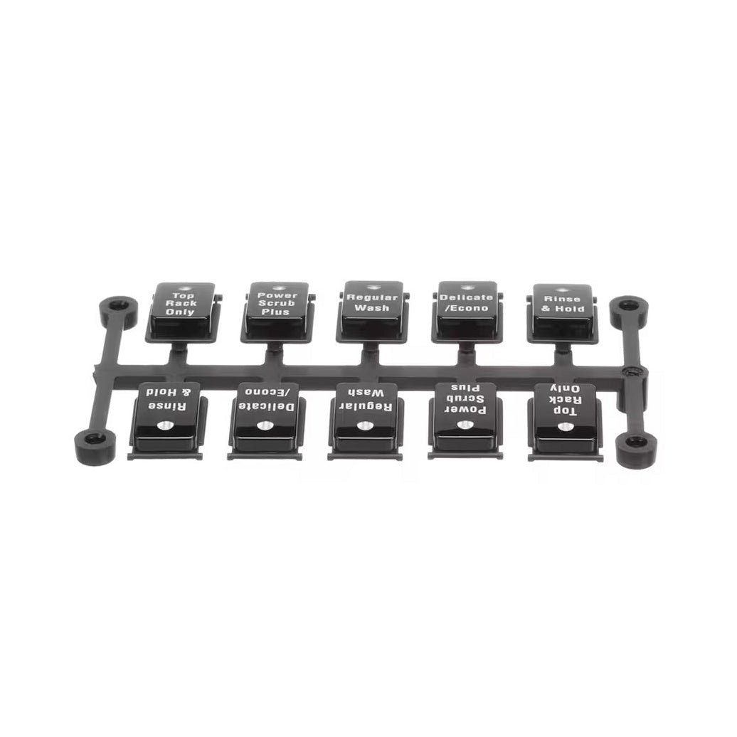 Bosch Dishwasher Push Button Set - 00498722, Replaces: 498722