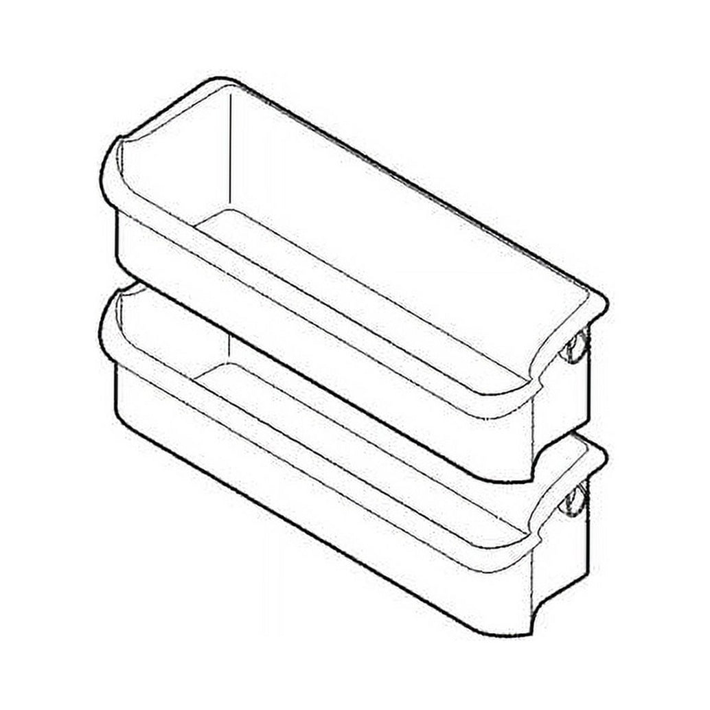 Frigidaire Refrigerator & Freezer Door Shelf Bin - 241505310, Replaces: 240430319