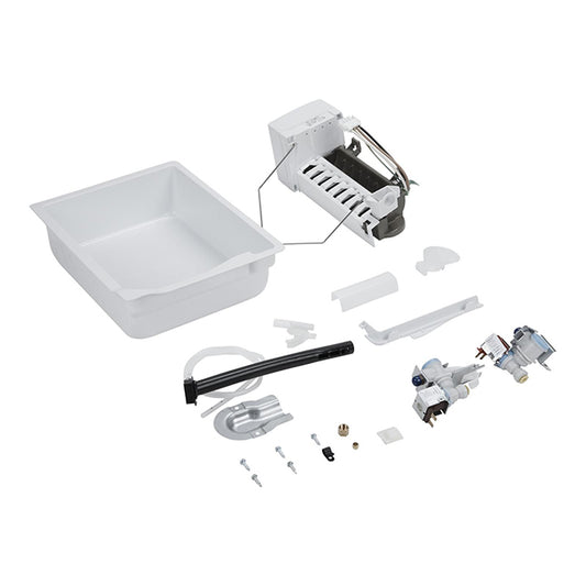 Whirlpool Refrigerator Icemaker Assembly - W11459724, Replaces:  W10261234 WPW10261234 4962706 AP7034651 PS16619978 EAP16619978 PD00076805 OEM PARTS WORLD
