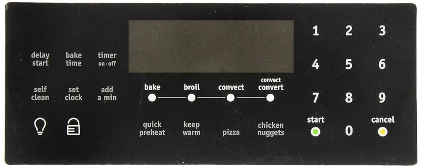 Frigidaire Range Oven Membrane Switch - 316419821