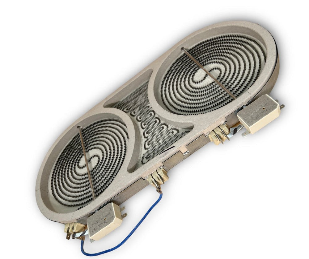 Frigidaire Range Radiant Surface Bridge Element/Burner - 318258203, REPLACES: 7318258203 1197704 AP3965799 PS1529079 PD00057059
