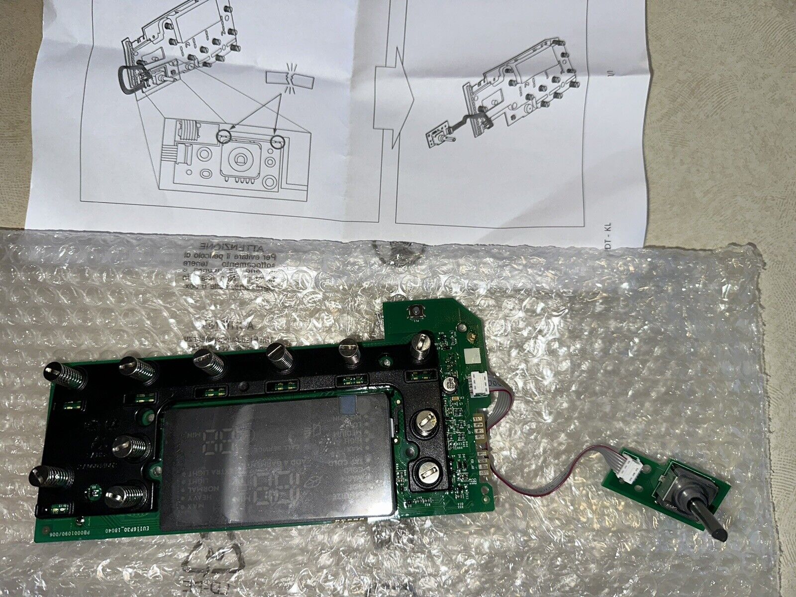 Frigidaire Washer Control Board Assembly OEM - 405550732, Replaces: PD00081171 405549870 AP6994029 PS16221344 EAP16221344