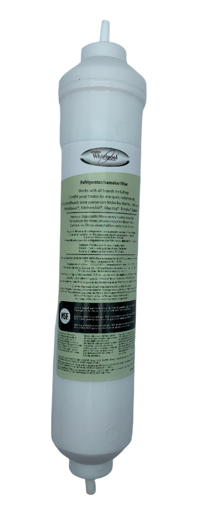 Whirlpool Refrigerator Water Filter - 4378411RB, Replaces: 18001001A