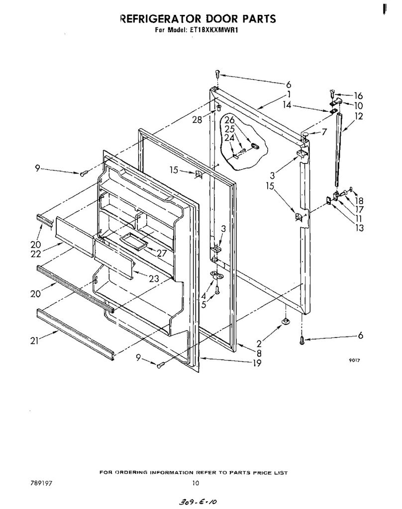 Whirlpool Refrigerator & Freezer Liner Crack Repair - 482395