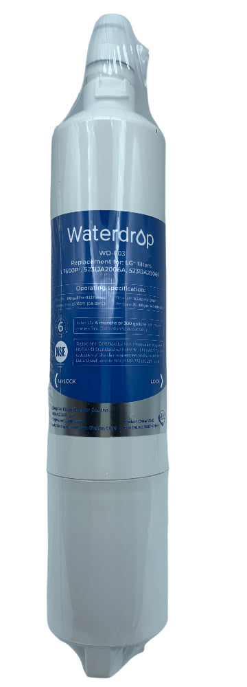 LG Refrigerator Ice And Water Filter - 5231JA2006F, Replaces: 46-9990