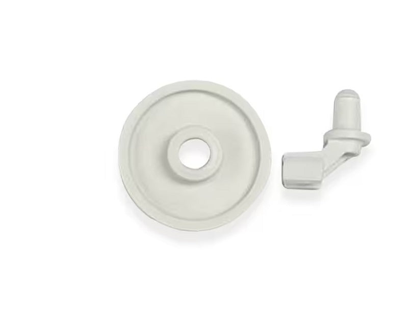 Frigidaire Dishwasher Wheel & Bracket Assembly - 5300809640, Replaces: 3202777