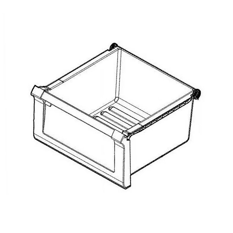 Frigidaire Refrigerator & Freezer Crisper Drawer Assembly - 5304524914, Replaces: 5304519126