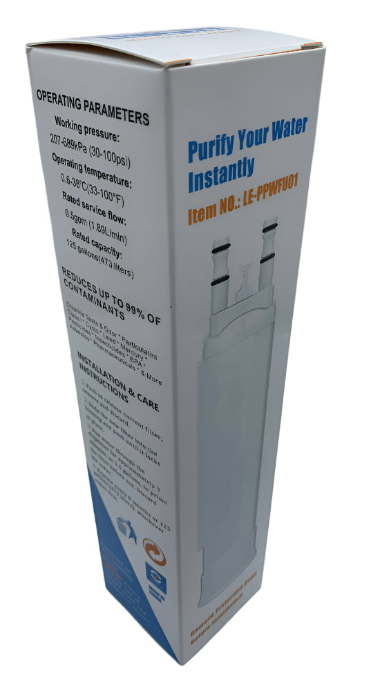 Frigidaire Refrigerator Water And Ice Filter - A15601102, Replaces: 4977352