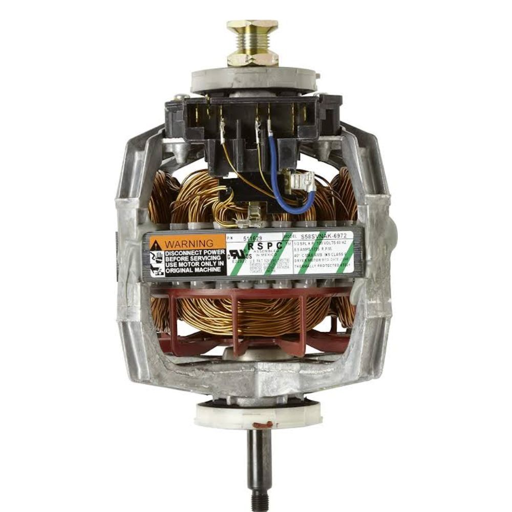 Speed Queen Dryer Drive Motor and Pulley - D511629P