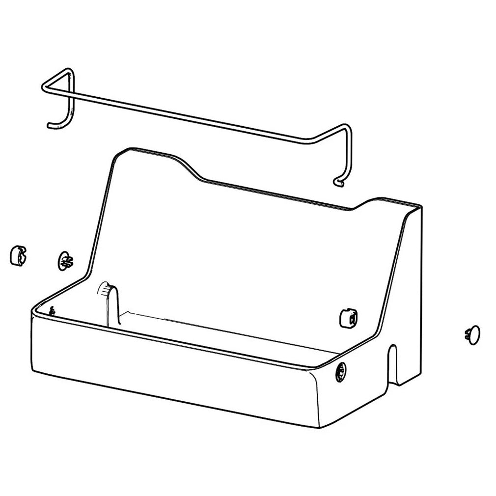 Samsung Refrigerator & Freezer Door Shelf Bin (Middle) - DA97-13729G