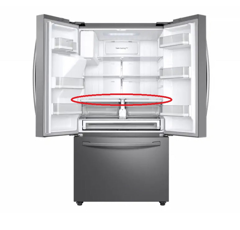 Samsung Refrigerator & Freezer Vegetable Drawer Cover Assembly - DA97-14303A