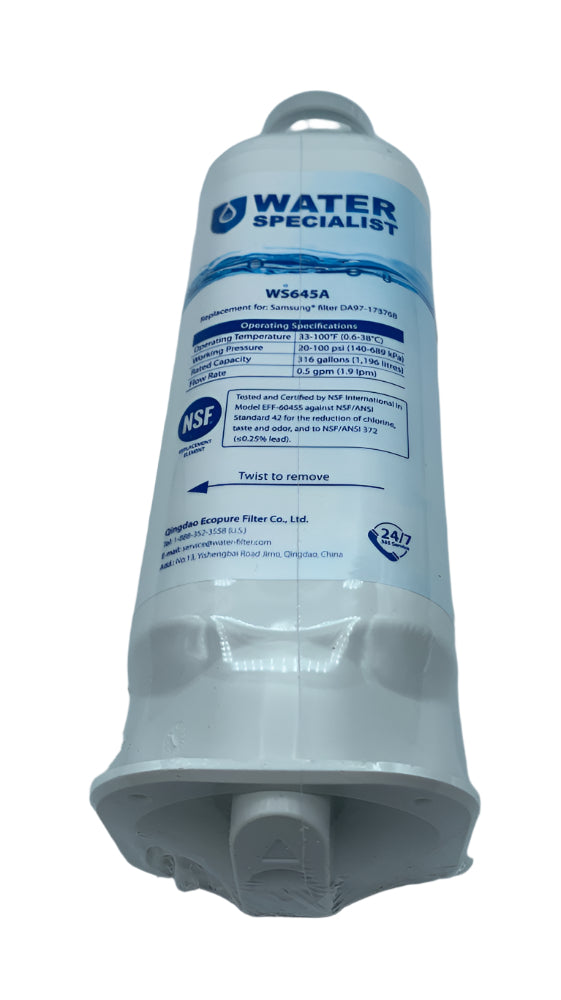 Samsung Refrigerator Water Filter - DA97-17376B, Replaces: HAF-QIN