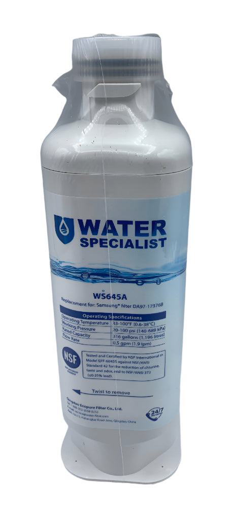Samsung Refrigerator Water Filter - DA97-17376B, Replaces: HAF-QIN