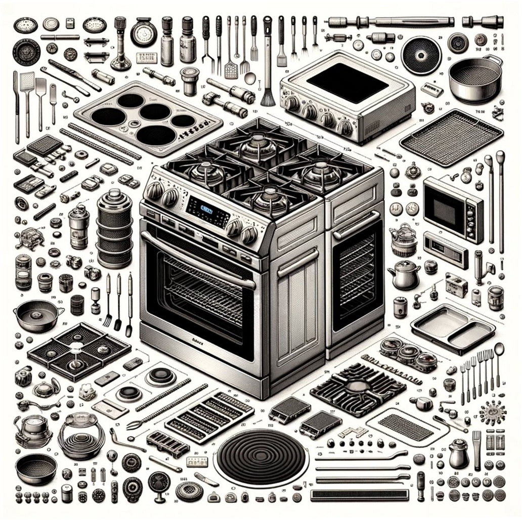 Samsung Range, Oven & Cooktop Control Board - DG94-03671D