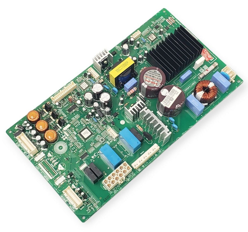 LG Refrigerator Main Electronic Control Board Assembly OEM - EBR73456503, Replaces: EBR73456502