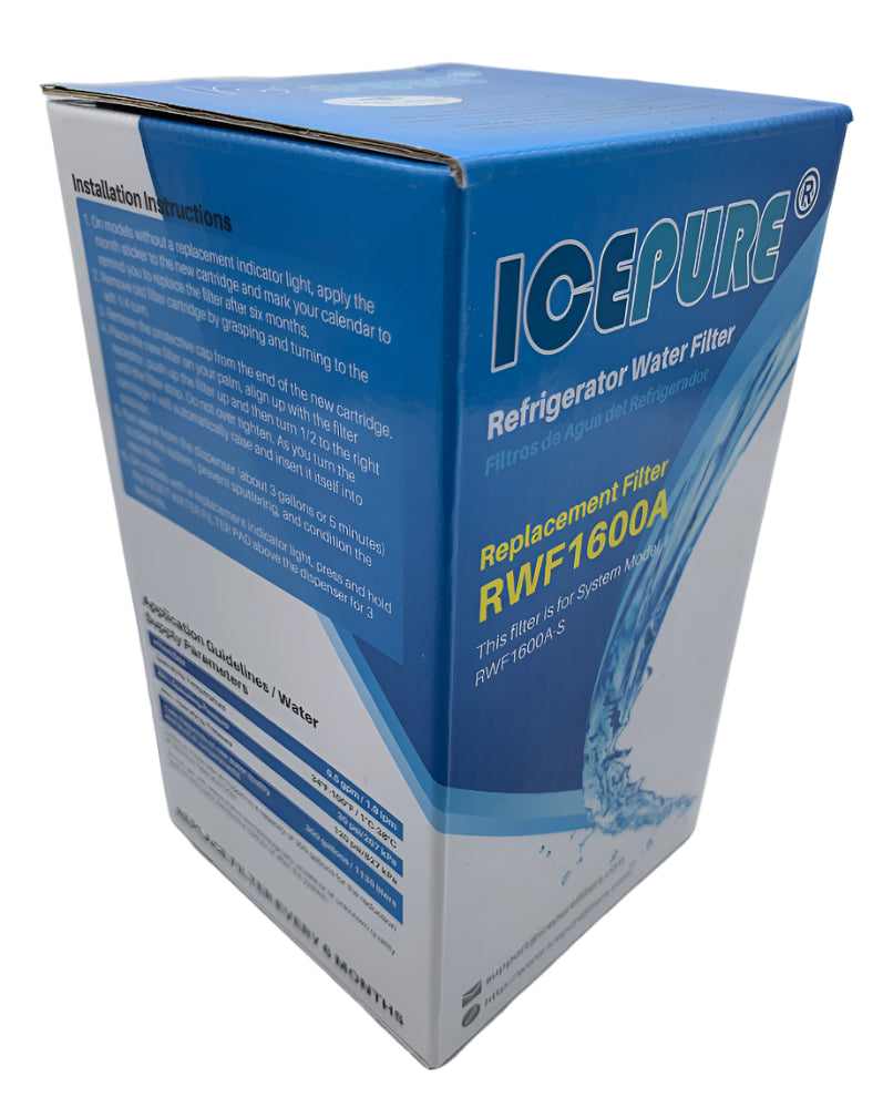 Whirlpool Refrigerator Ice & Water Filter - EDR7D1, Replaces: 9008