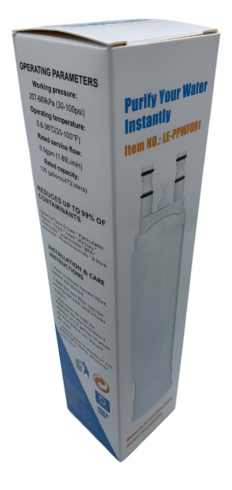 Frigidaire Refrigerator Water And Ice Filter - FPPWFU02