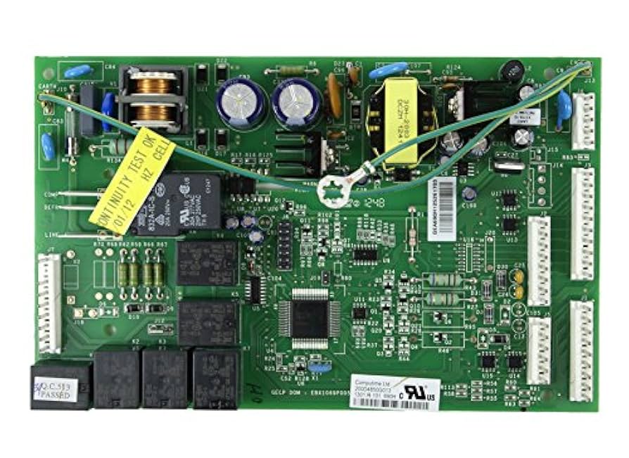 GE Refrigerator Control Board OEM - WR01F00173, Replaces: WR55X10942 WR01F00215 WR01F02591 WR55X10626 WR55X10942