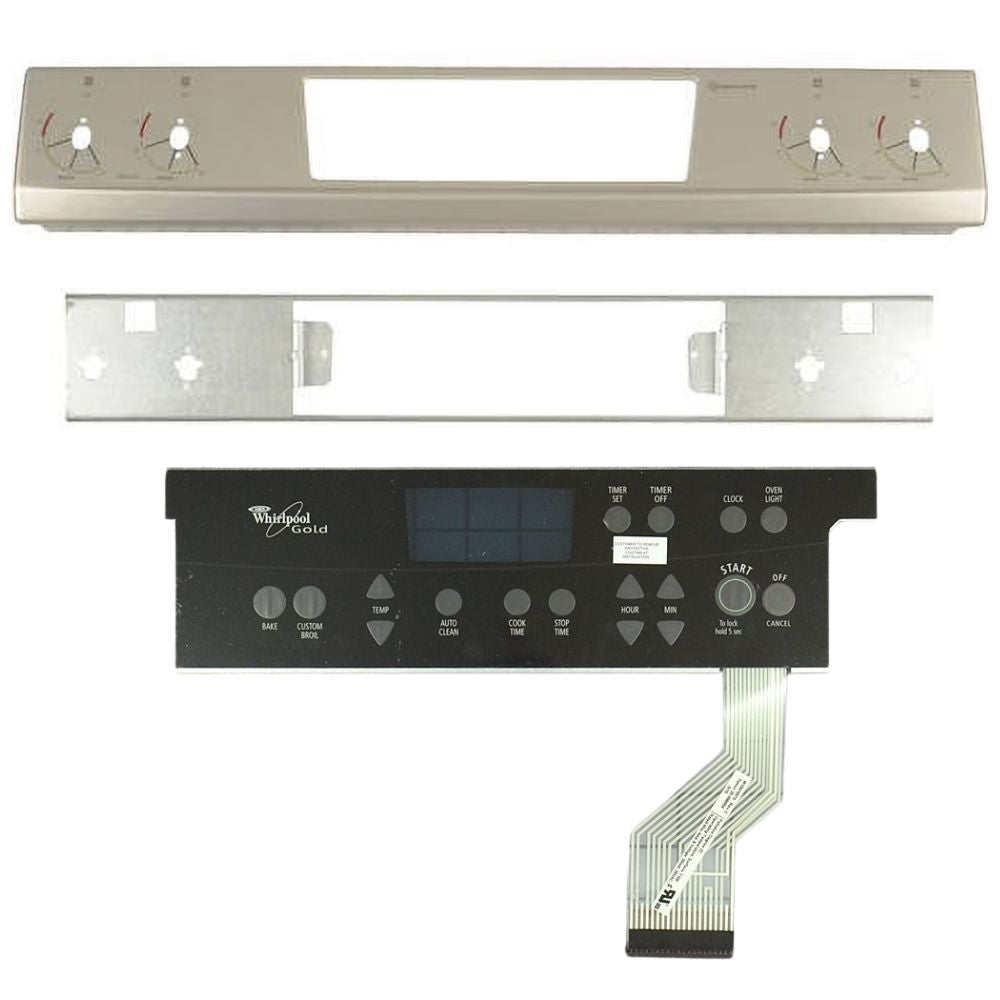 Whirlpool Range Control Panel - W10122295