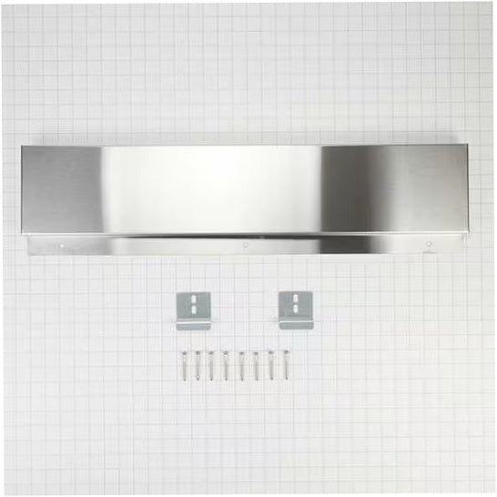 Whirlpool Range, Oven & Cooktop 30" Backsplash Kit (Stainless) - W10655450
