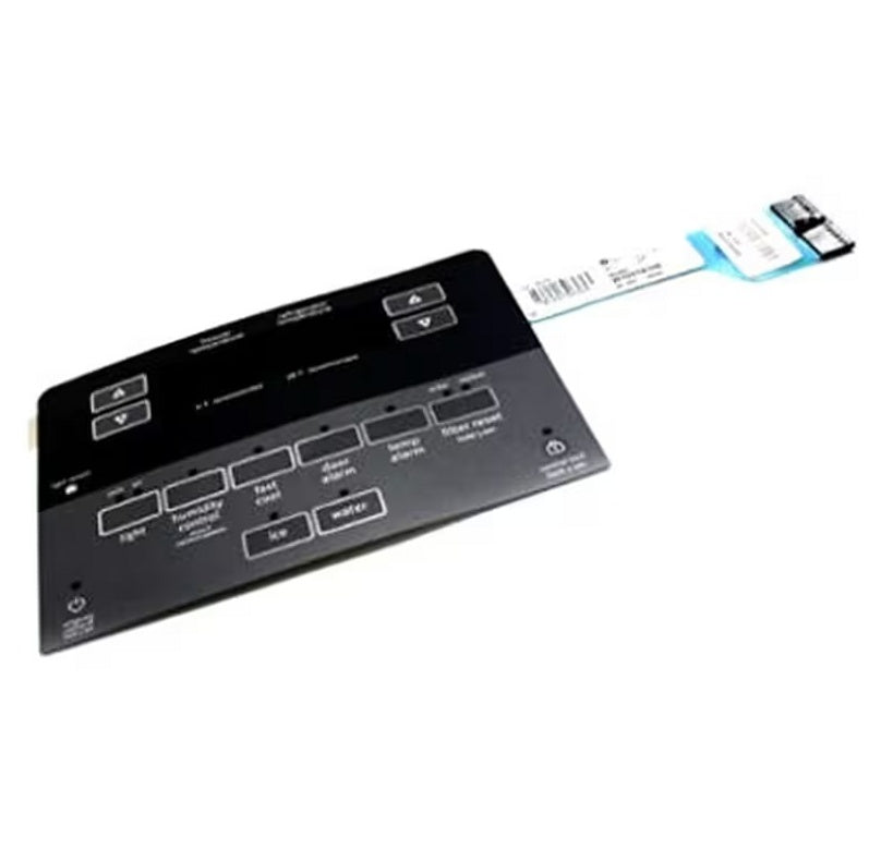 Whirlpool Refrigerator & Freezer Keyboard & Control Board Kit (Black) - W10776981, Replaces: W10164469