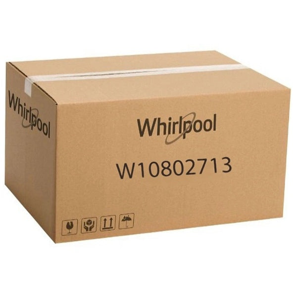 Whirlpool Refrigerator & Freezer Kickplate Grille (Black) - W10802713, Replaces: 2186882B