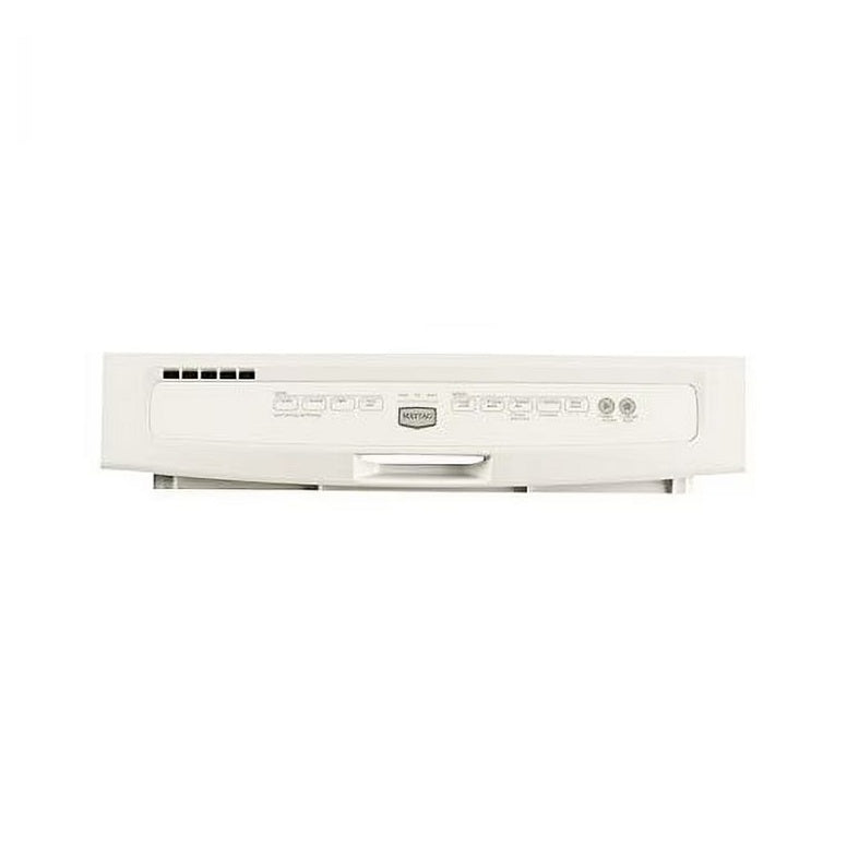 Whirlpool Dishwasher Control Panel (White) - W10810391, Replaces: W10240042