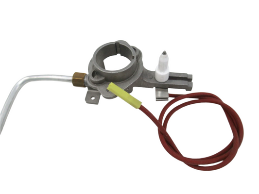 Whirlpool Range Burner Orifice With Tube and igniter OEM - W10827779, Replaces: W10827777 W11035644 W10827775 W10827780 W10781455 W10781452 W10781454 W10669523 W11661897 W10669524 W11643126 W10669525 W11666003 W10669526 W11661929 4458769  AP6035920