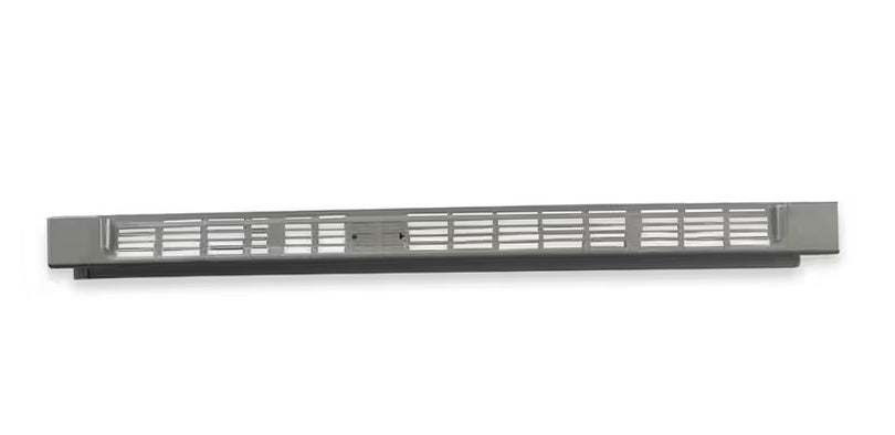 Whirlpool Refrigerator & Freezer Kick Plate Grille (Gray) - W10860791, Replaces: W10592144