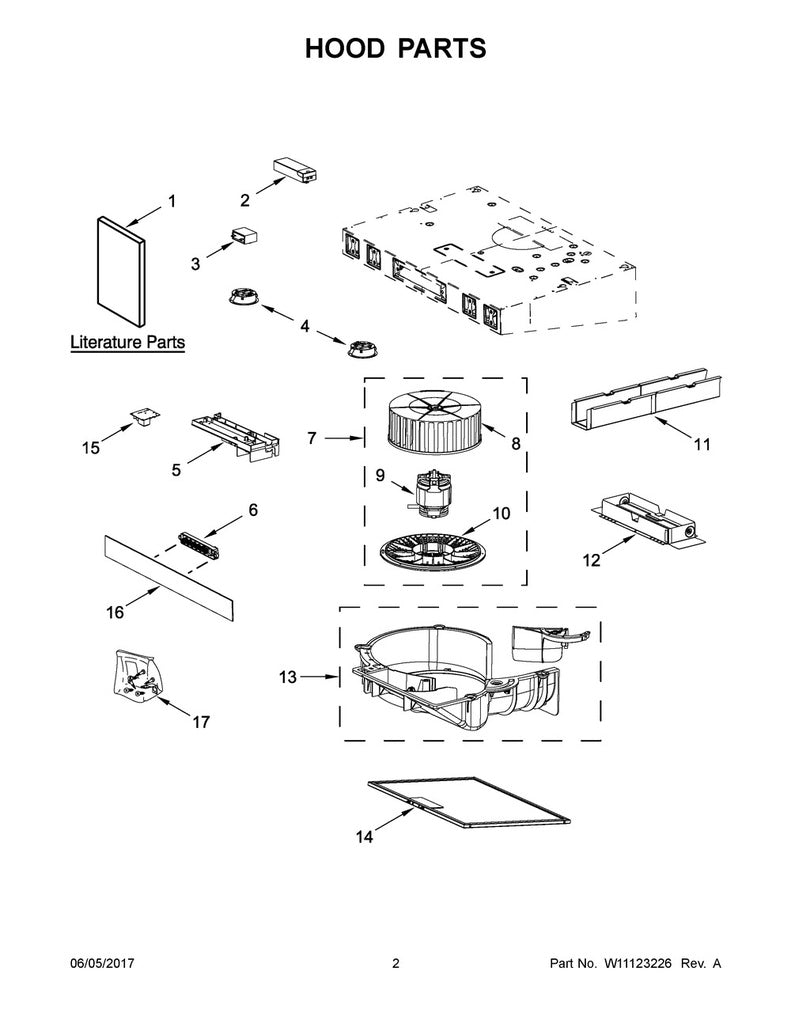 Whirlpool Range, Oven & Cooktop Charcoal Filter Kit (30" Models) - W10905734