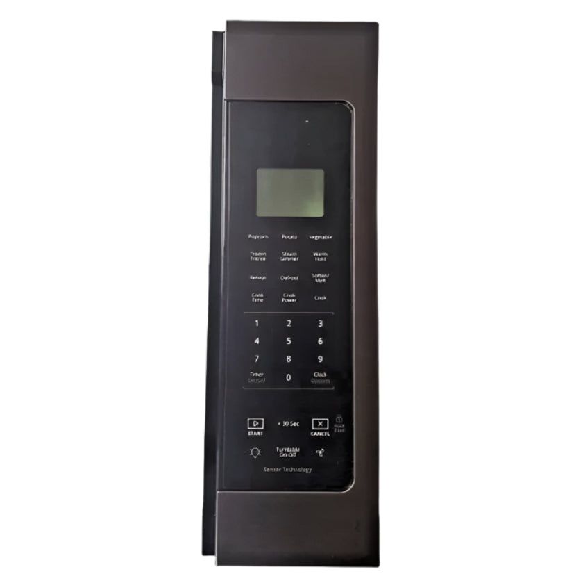 Whirlpool Microwave Touch Control Panel (Black Stainless) OEM - W11184553, Replaces: W11179898 4843926 AP6286988 PS12348689 EAP12348689 PD00056324