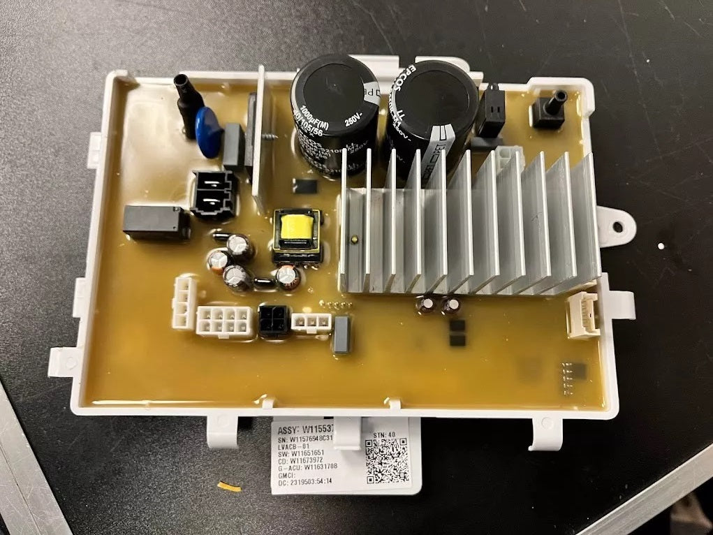 Whirlpool Washer Control Board Assembly OEM - W11621180, Replaces: W11553795 AP7195258 PS16745105 EAP16745105 PD00083686