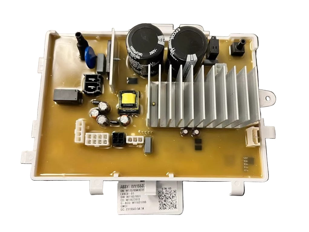 Whirlpool Washer Control Board Assembly OEM - W11621180, Replaces: W11553795 AP7195258 PS16745105 EAP16745105 PD00083686