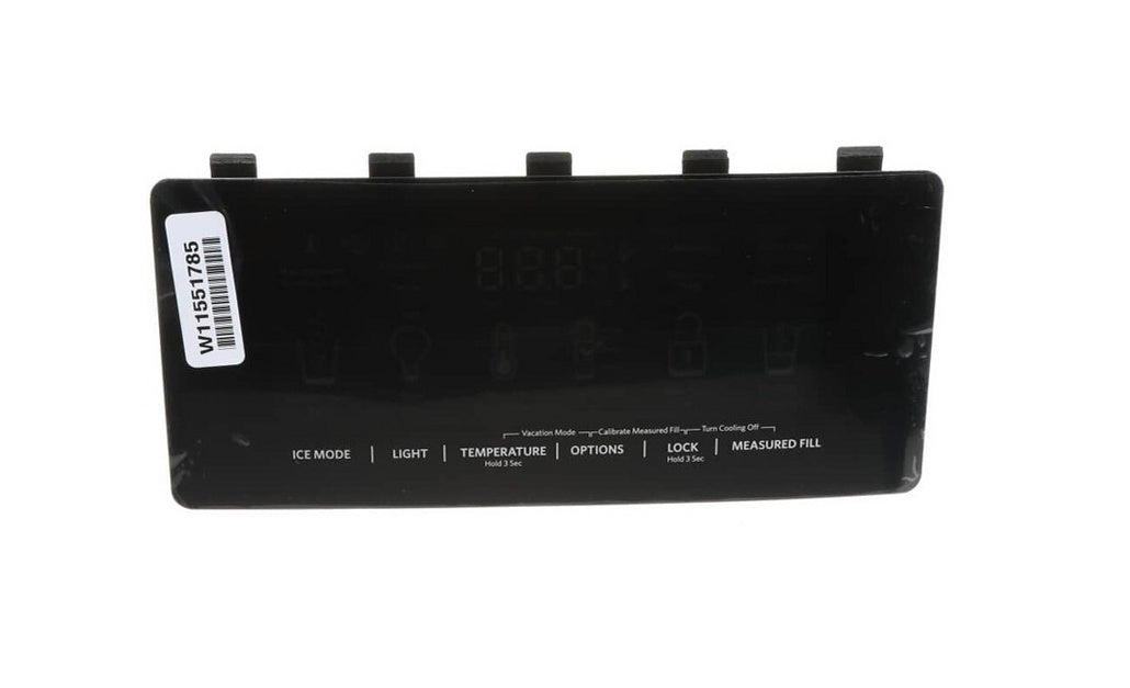 Whirlpool Refrigerator & Freezer Control Panel - W11636543, Replaces: W11501508