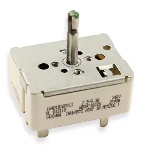 GE Range, Oven & Cooktop Surface Element Switch - WB24T10026