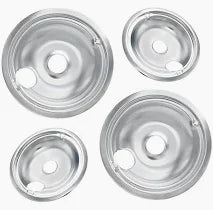 GE Range Chrome Burner Drip Bowl - WB31T10010