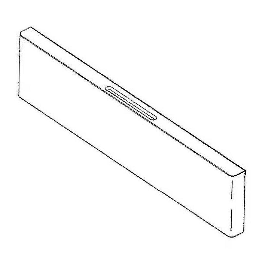 GE Range, Oven & Cooktop Drawer Panel (White) - WB56X31459, Replaces: WB56K10004