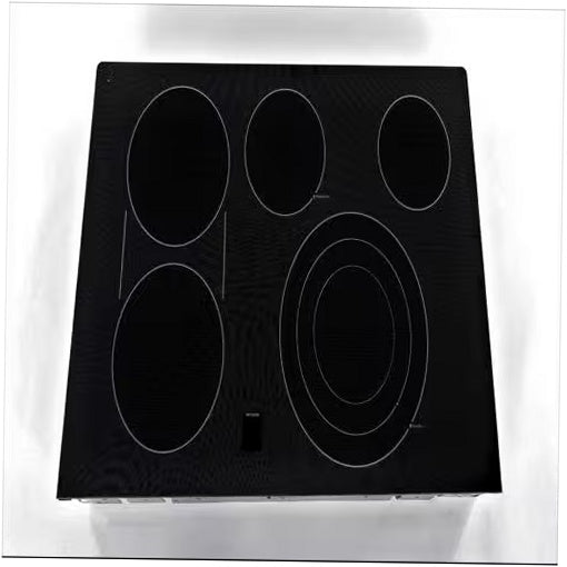 GE Range, Oven & Cooktop Glass Cooktop (Black) - WB62X29263, Replaces: WB62X20961