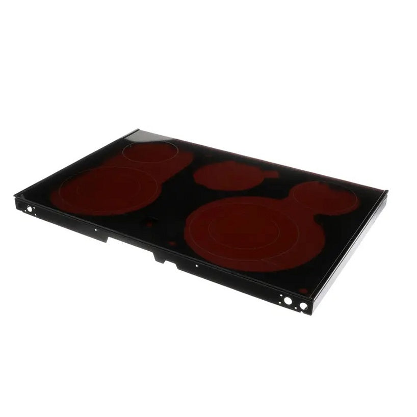 GE Range, Oven & Cooktop Main Glass Cooktop - WB62X42430, Replaces: WB62X29068