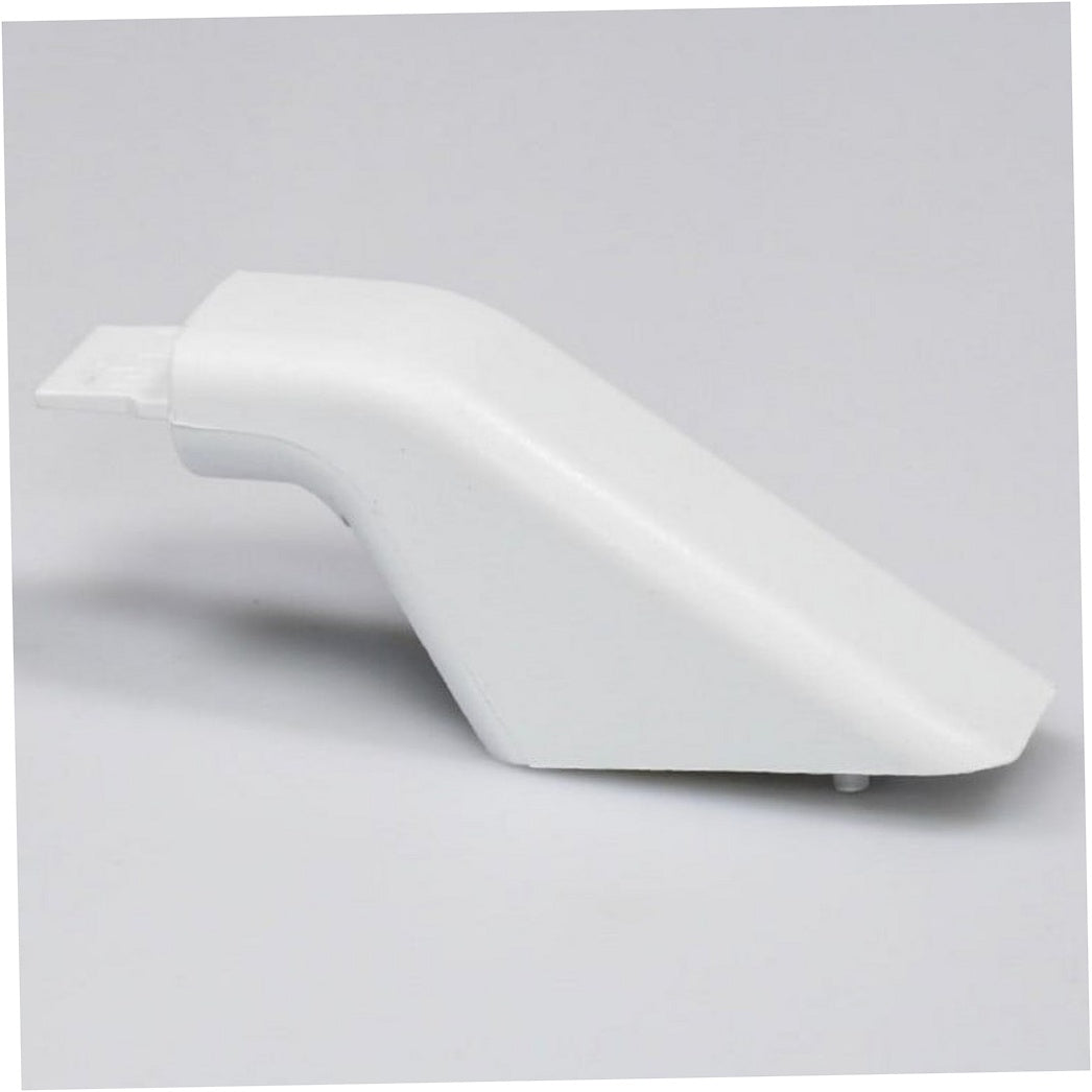 GE Range, Oven & Cooktop Handle End Cap (White) - WB7X7189, Replaces: WB07X7189