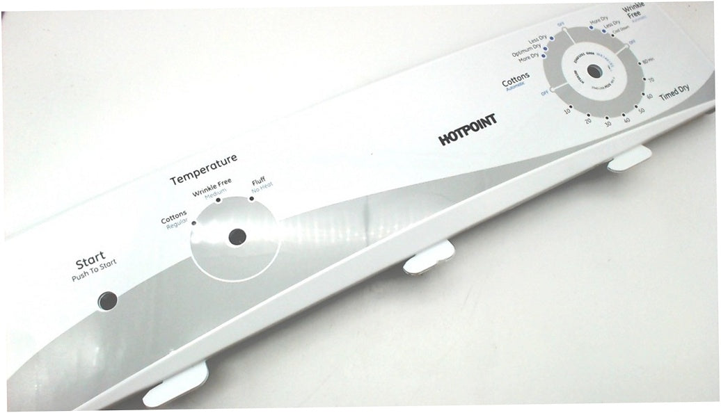 GE Dryer Control Panel Assembly - WE19M1713