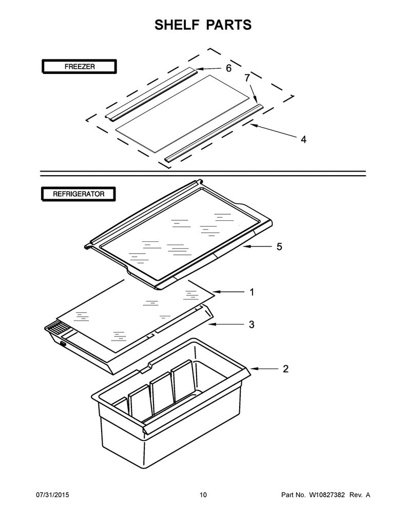 Whirlpool Refrigerator & Freezer Crisper Drawer - WP2192009, Replaces: 2192009