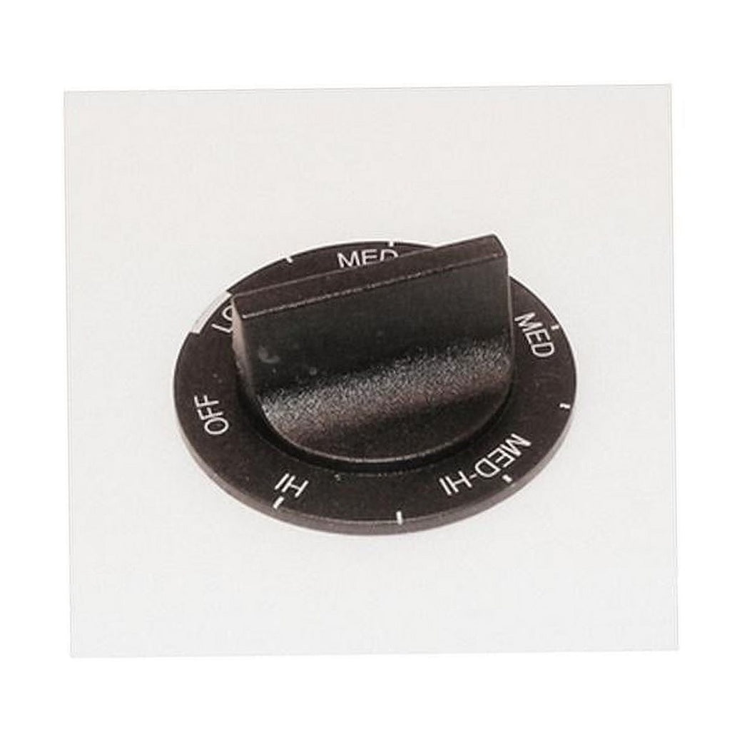 Whirlpool Range, Oven & Cooktop Burner Control Knob (Black) - WP3149983, Replaces: 3149982
