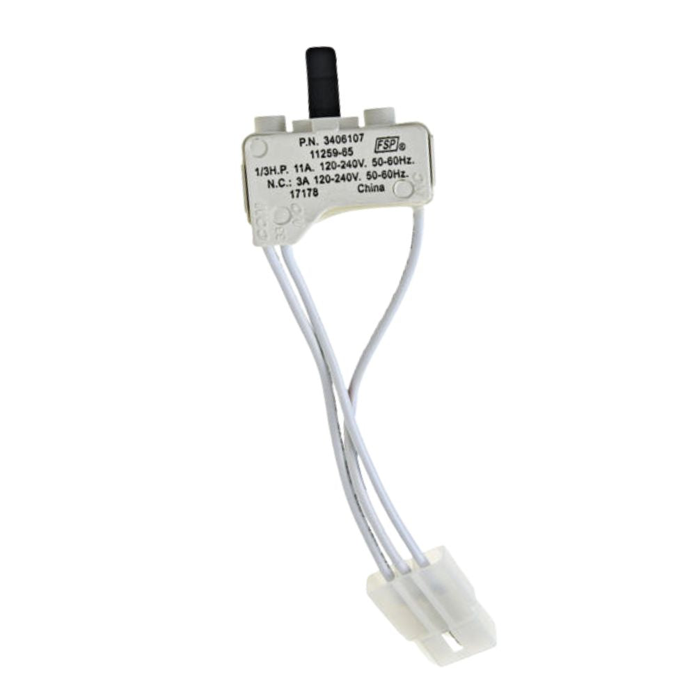 Whirlpool Dryer Door Switch - WP3406107