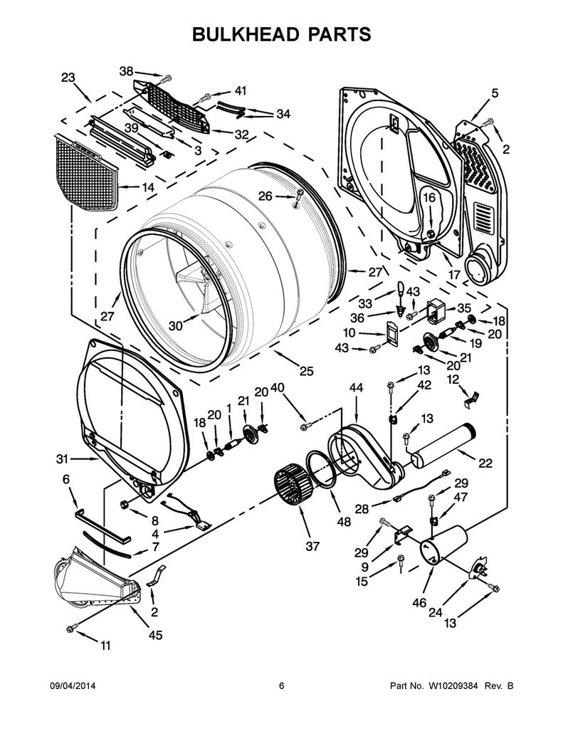 Whirlpool Dryer Sensor Wire Harness - WP3406653, Replaces: 3406653