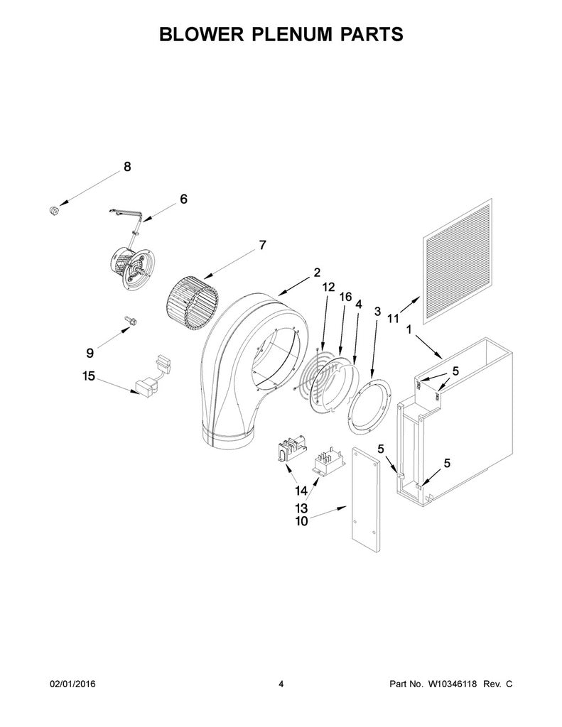 Whirlpool Range, Oven & Cooktop Grease Filter - WP707929, Replaces: 707926