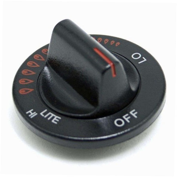Whirlpool Range, Oven & Cooktop Top Burner Knob (Black) - WP74001253, Replaces: 4381524