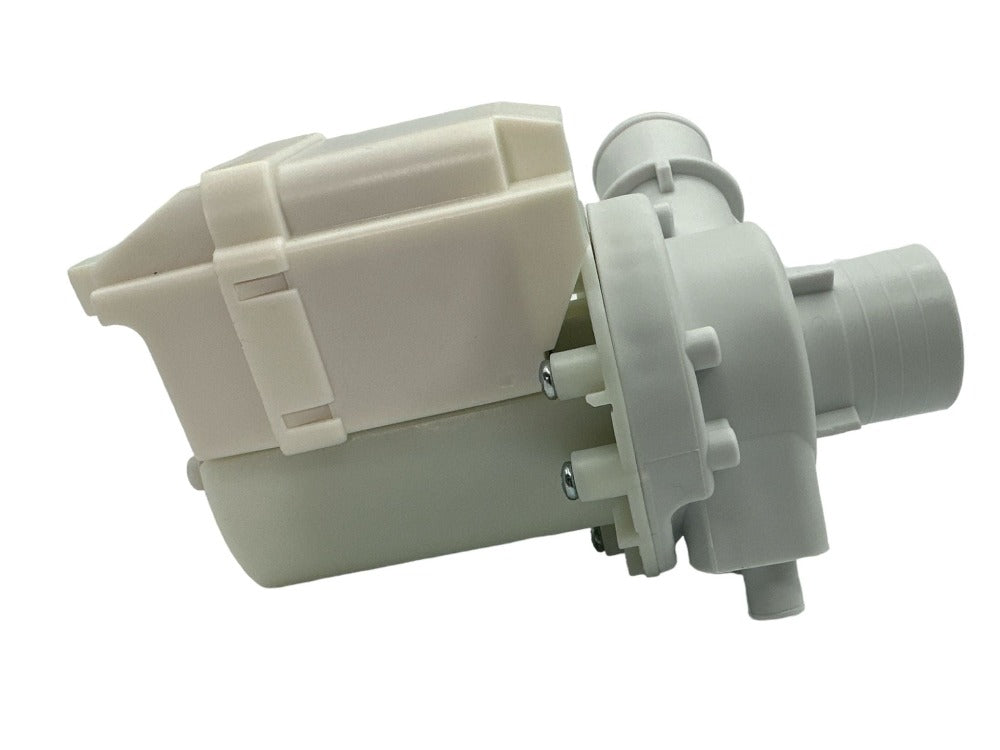 G.E. Washer Drain Pump Assembly - WH23X10039 , Replaces: 1974342 AP5272306 PS3499725 EAP3499725 PD00031384