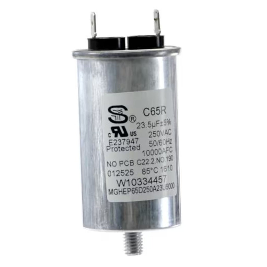 Whirlpool Dishwasher Capacitor - WPW10334457, Replaces: 8268418