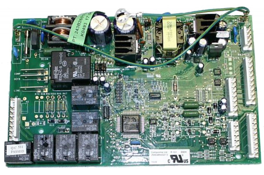 GE Refrigerator Control Board OEM - WR01F00173, Replaces: WR55X10942 WR01F00215 WR01F02591 WR55X10626 WR55X10942